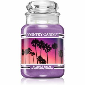Country Candle Purple Palm illatgyertya 680 g