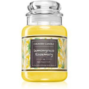 Country Candle Farmstand Lemongrass & Rosemary illatgyertya 680 g