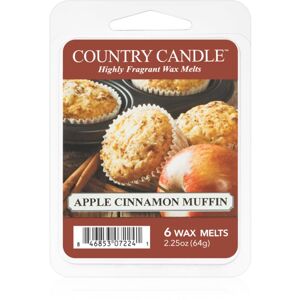 Country Candle Apple Cinnamon Muffin illatos viasz aromalámpába 64 g