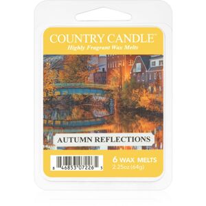 Country Candle Autumn Reflections illatos viasz aromalámpába 64 g