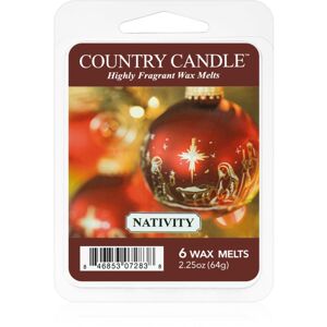 Country Candle Nativity illatos viasz aromalámpába 64 g