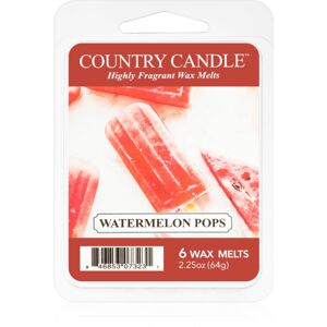 Country Candle Watermelon Pops illatos viasz aromalámpába 64 g