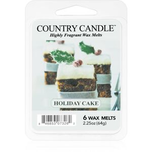 Country Candle Holiday Cake illatos viasz aromalámpába 64 g