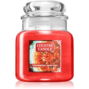 Country Candle Strawberry Mint Tart illatgyertya 453 g