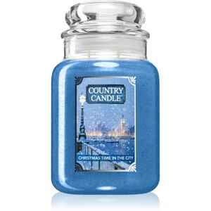 Country Candle Christmas Time In The City illatgyertya 680 g