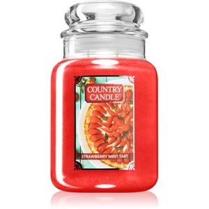 Country Candle Strawberry Mint Tart illatgyertya 680 g