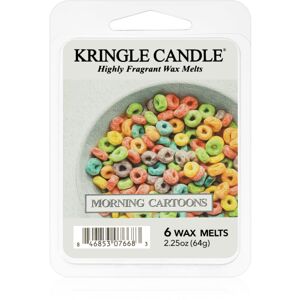 Kringle Candle Morning Cartoons illatos viasz aromalámpába 64 g