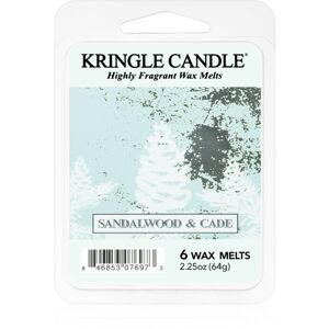 Kringle Candle Sandalwood & Cade illatos viasz aromalámpába 64 g