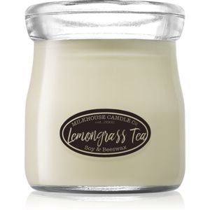 Milkhouse Candle Co. Creamery Lemongrass Tea illatgyertya Cream Jar 142 g