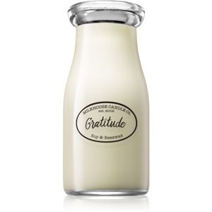 Milkhouse Candle Co. Creamery Gratitude illatos gyertya Milkbottle 227 g