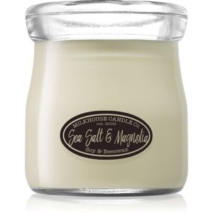 Milkhouse Candle Co. Creamery Sea Salt & Magnolia illatgyertya Cream Jar 142 g