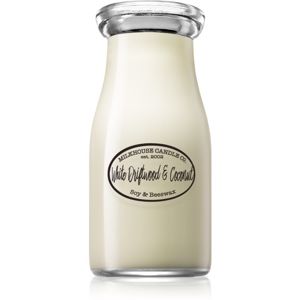 Milkhouse Candle Co. Creamery White Driftwood & Coconut illatgyertya Milkbottle 227 g