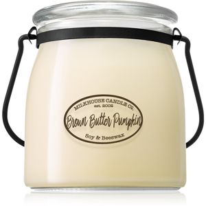 Milkhouse Candle Co. Creamery Brown Butter Pumpkin illatgyertya Butter Jar 454 g