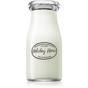 Milkhouse Candle Co. Creamery Holiday Home illatgyertya Milkbottle 227 g