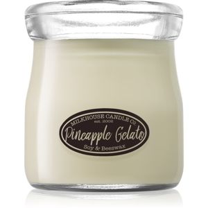 Milkhouse Candle Co. Creamery Pineapple Gelato illatgyertya Cream Jar 142 g