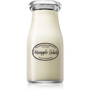 Milkhouse Candle Co. Creamery Pineapple Gelato illatgyertya Milkbottle 227 g