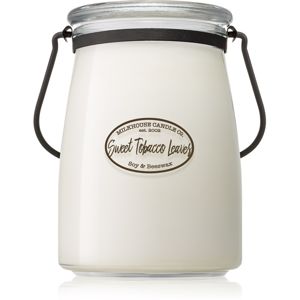 Milkhouse Candle Co. Creamery Sweet Tobacco Leaves illatgyertya Butter Jar 624 g