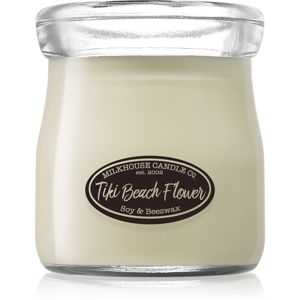 Milkhouse Candle Co. Creamery Tiki Beach Flower illatgyertya Cream Jar 142 g