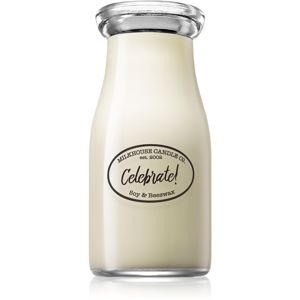 Milkhouse Candle Co. Creamery Celebrate! illatos gyertya Milkbottle 227 g