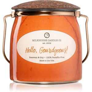 Milkhouse Candle Co. Creamery Hello, Gourdgeous! illatos gyertya Butter Jar 454 g