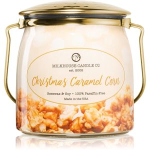 Milkhouse Candle Co. Creamery Christmas Caramel Corn illatos gyertya Butter Jar 454 g