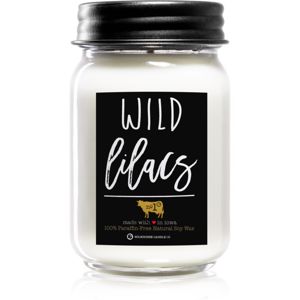 Milkhouse Candle Co. Farmhouse Wild Lilacs illatos gyertya Mason Jar 368 g