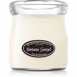 Milkhouse Candle Co. Creamery Banana Sunset illatgyertya Cream Jar 142 g