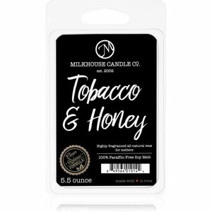 Milkhouse Candle Co. Creamery Tobacco & Honey illatos viasz aromalámpába 155 g