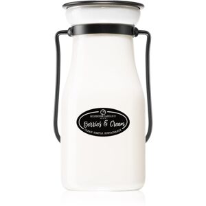 Milkhouse Candle Co. Creamery Berries & Cream illatgyertya Milkbottle 227 g