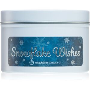 Milkhouse Candle Co. Christmas Snowflake Wishes illatgyertya alumínium dobozban 141 g
