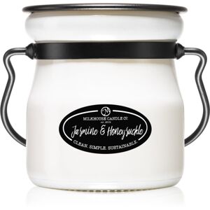 Milkhouse Candle Co. Creamery Jasmine & Honeysuckle illatgyertya Cream Jar 142 g