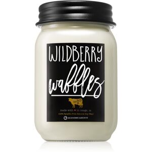 Milkhouse Candle Co. Farmhouse Wildberry Waffles illatgyertya Mason Jar 369 g