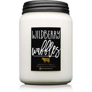 Milkhouse Candle Co. Farmhouse Wildberry Waffles illatgyertya Mason Jar 737 g