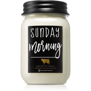 Milkhouse Candle Co. Farmhouse Sunday Morning illatgyertya Mason Jar 369 g