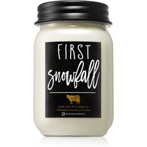 Milkhouse Candle Co. Farmhouse First Snowfall illatgyertya Mason Jar 369 g