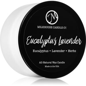 Milkhouse Candle Co. Creamery Eucalyptus Lavender illatgyertya Sampler Tin 42 g
