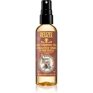 Reuzel Spray Grooming Tonic hővédő spray hajsütővassal és hajvasalóval kezelt hajra a természetes fixálásért gyenge hajra 100 ml