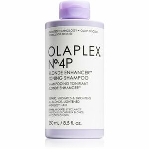 Olaplex N°4P Blond Enhancer™ lila tonizáló sampon semlegesíti a sárgás tónusokat 250 ml