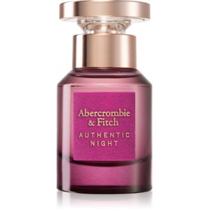 Abercrombie & Fitch Authentic Night Women Eau de Parfum hölgyeknek 30 ml