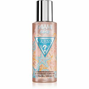 Guess Destination Miami Vibes parfümözött spray a testre csillámporral hölgyeknek 250 ml