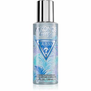 Guess Destination Mykonos Breeze parfümözött spray a testre csillámporral hölgyeknek 250 ml