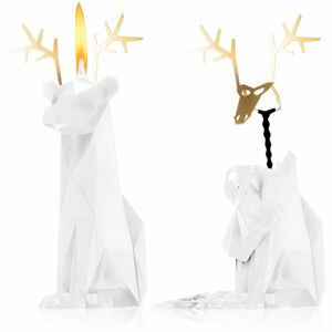 54 Celsius PyroPet DYRI (Reindeer) gyertya White 22 cm