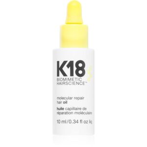 K18 Molecular Repair Hair Oil tápláló száraz olaj a sérült, töredezett hajra 10 ml