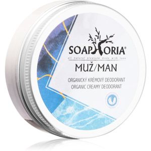 Soaphoria Man organikus krém dezodor férfiaknak 50 ml