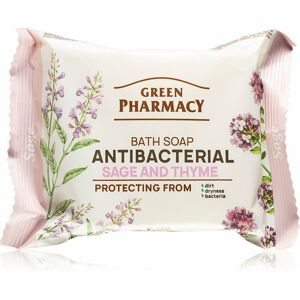 Green Pharmacy Sage & Thyme természetes szilárd szappan antibakteriális adalékkal 100 g