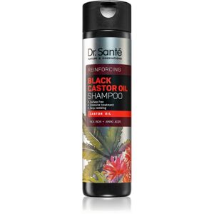 Dr. Santé Black Castor Oil erősítő sampon a gyengéd tisztításhoz 250 ml