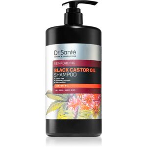 Dr. Santé Black Castor Oil erősítő sampon a gyengéd tisztításhoz 1000 ml