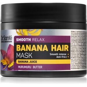 Dr. Santé Banana hidratáló és simító maszk száraz hajra 300 ml