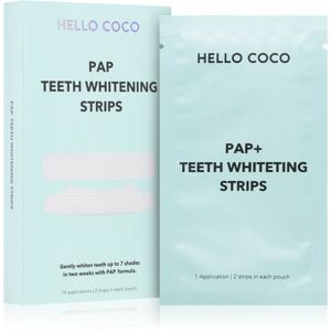 Hello Coco PAP+ Teeth Whitening Strips fogfehérítő szalag a fogakra 28 db
