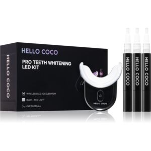 Hello Coco PAP Pro Whitening Led Kit fogfehérítő szett